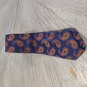 Duchamp hand made in England silk paisley tie